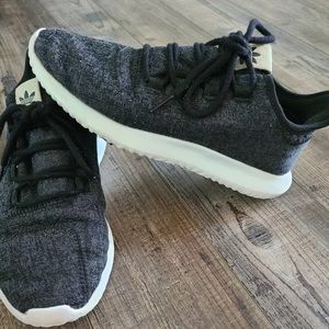 Woman’s adidas dark grey sneakers Tubular size 7.5